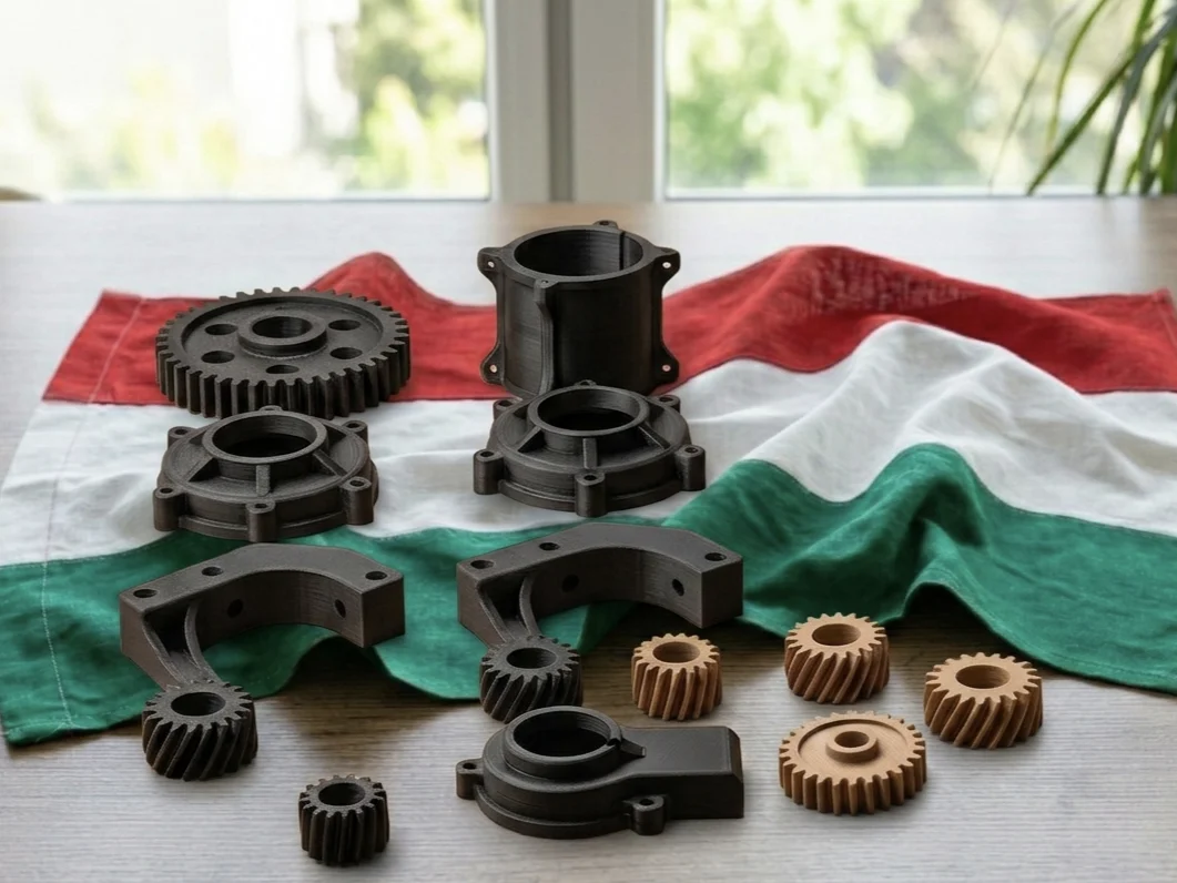 Magyar 3D nyomtató műhely belső tere